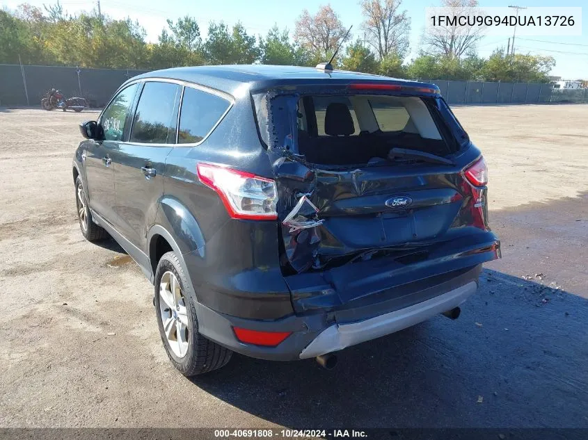 2013 Ford Escape Se VIN: 1FMCU9G94DUA13726 Lot: 40691808