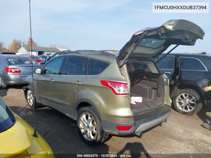 1FMCU0HXXDUB37394 2013 Ford Escape Sel