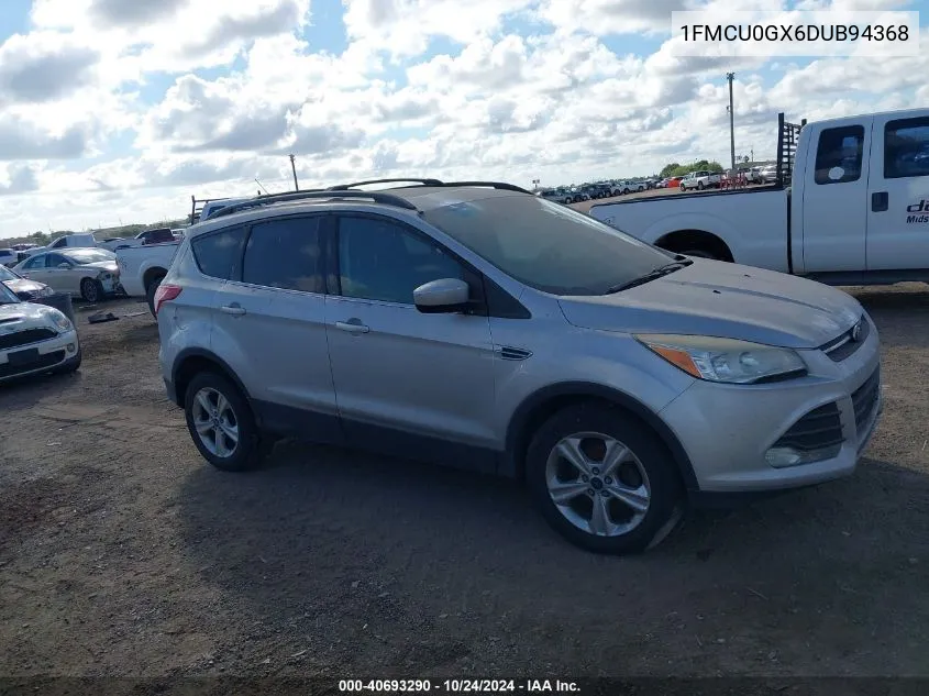 2013 Ford Escape Se VIN: 1FMCU0GX6DUB94368 Lot: 40693290