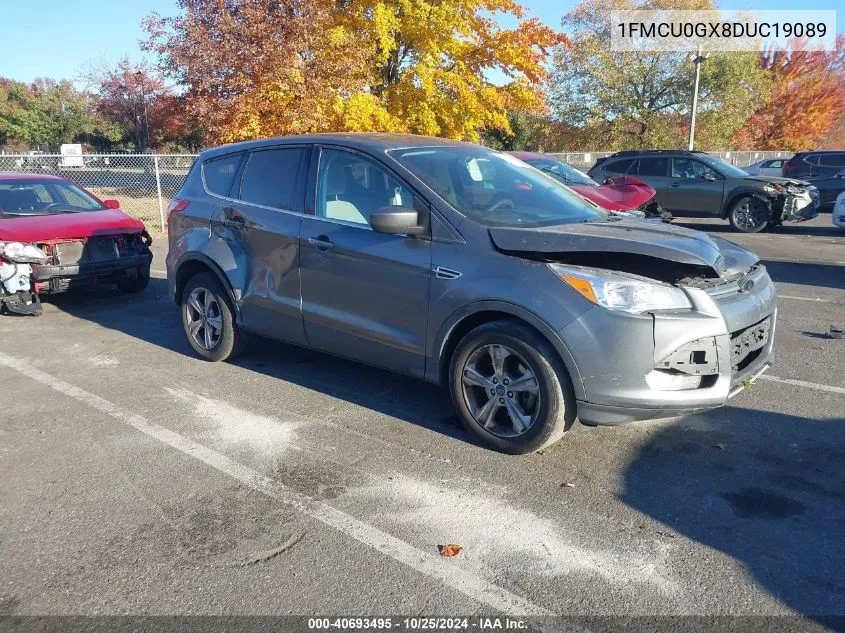 2013 Ford Escape Se VIN: 1FMCU0GX8DUC19089 Lot: 40693495