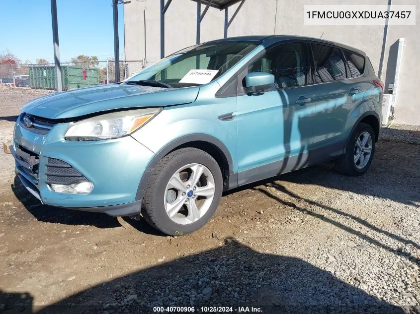 2013 Ford Escape Se VIN: 1FMCU0GXXDUA37457 Lot: 40700906