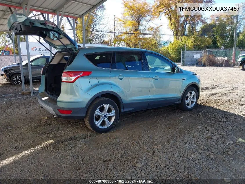 2013 Ford Escape Se VIN: 1FMCU0GXXDUA37457 Lot: 40700906