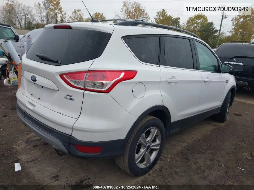 2013 Ford Escape Se VIN: 1FMCU9GX7DUD93949 Lot: 40701082