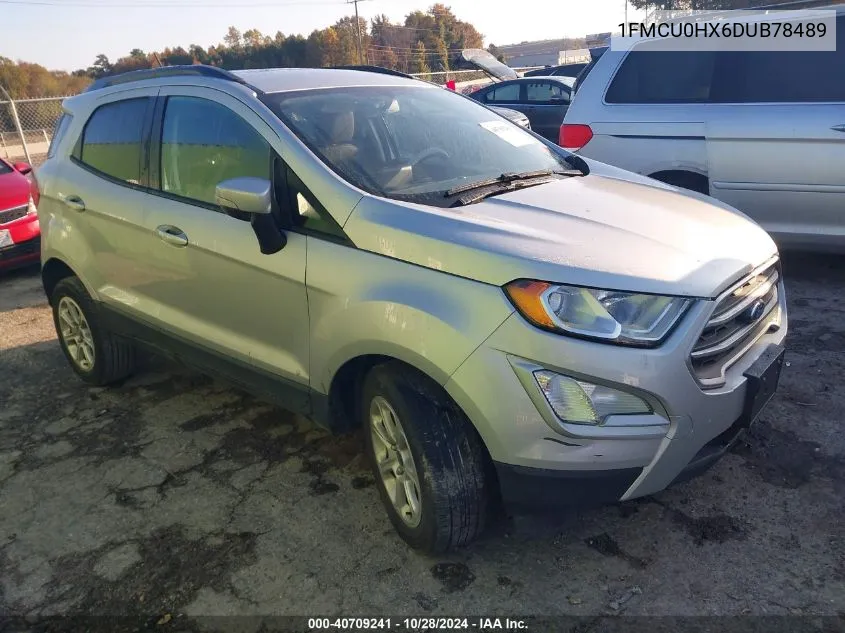 2013 Ford Escape Sel VIN: 1FMCU0HX6DUB78489 Lot: 40709241