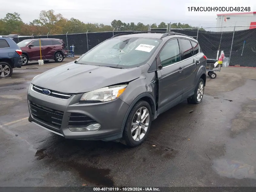 2013 Ford Escape Sel VIN: 1FMCU0H90DUD48248 Lot: 40710119