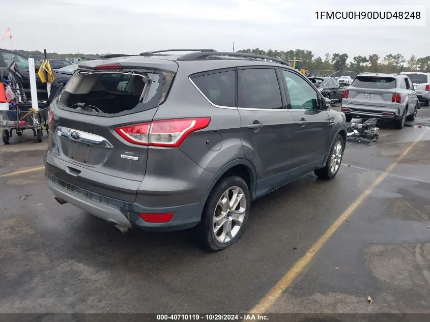 2013 Ford Escape Sel VIN: 1FMCU0H90DUD48248 Lot: 40710119