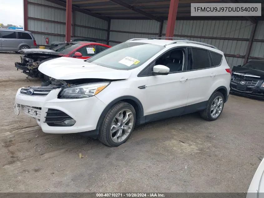 2013 Ford Escape Titanium VIN: 1FMCU9J97DUD54000 Lot: 40710271