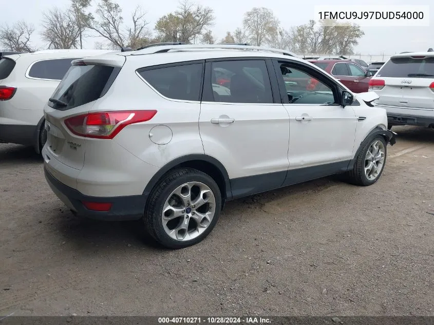 2013 Ford Escape Titanium VIN: 1FMCU9J97DUD54000 Lot: 40710271