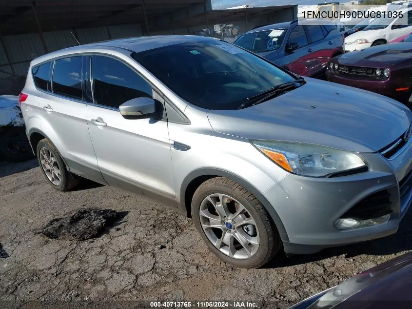 2013 Ford Escape Sel VIN: 1FMCU0H90DUC81036 Lot: 40713765