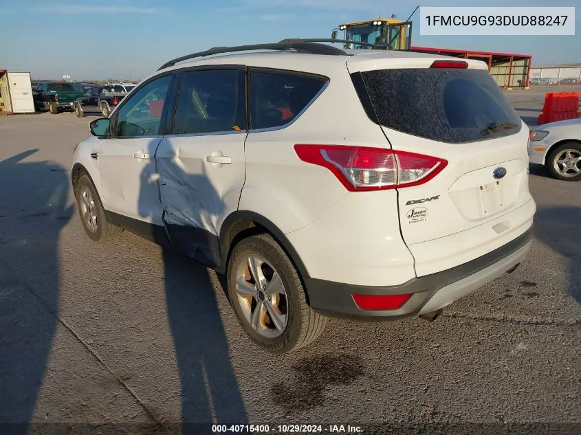 2013 Ford Escape Se VIN: 1FMCU9G93DUD88247 Lot: 40715400