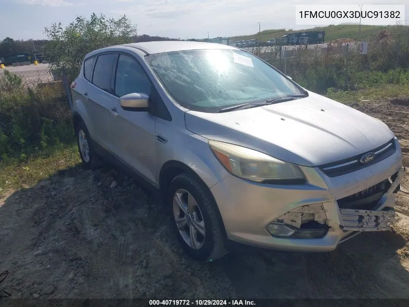 2013 Ford Escape Se VIN: 1FMCU0GX3DUC91382 Lot: 40719772