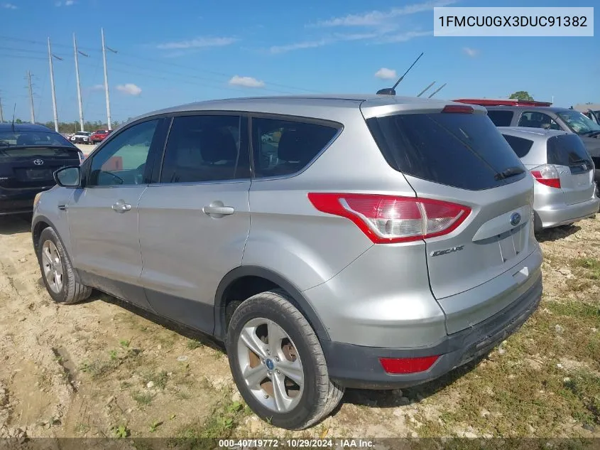 2013 Ford Escape Se VIN: 1FMCU0GX3DUC91382 Lot: 40719772