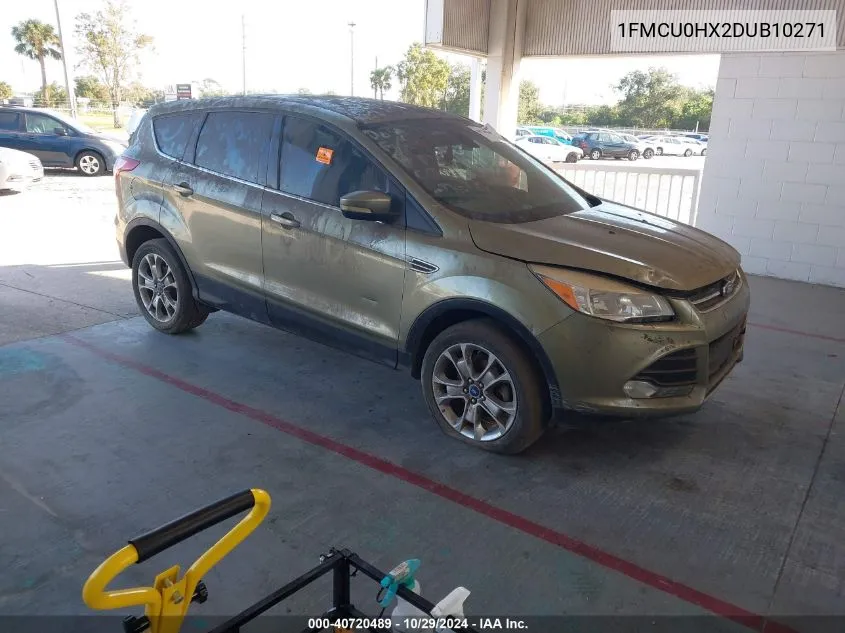 2013 Ford Escape Sel VIN: 1FMCU0HX2DUB10271 Lot: 40720489