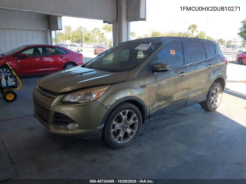 2013 Ford Escape Sel VIN: 1FMCU0HX2DUB10271 Lot: 40720489