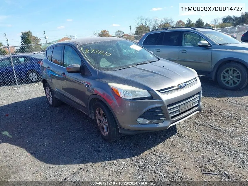 2013 Ford Escape Se VIN: 1FMCU0GX7DUD14727 Lot: 40721210