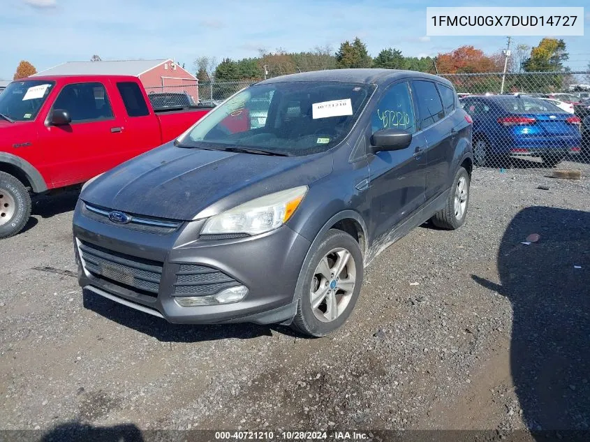 2013 Ford Escape Se VIN: 1FMCU0GX7DUD14727 Lot: 40721210