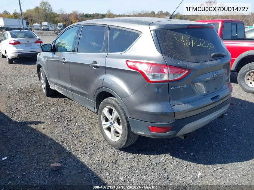 2013 Ford Escape Se VIN: 1FMCU0GX7DUD14727 Lot: 40721210