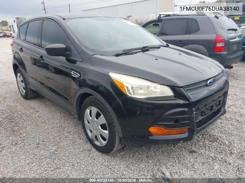 2013 Ford Escape S VIN: 1FMCU0F76DUA38140 Lot: 40725180