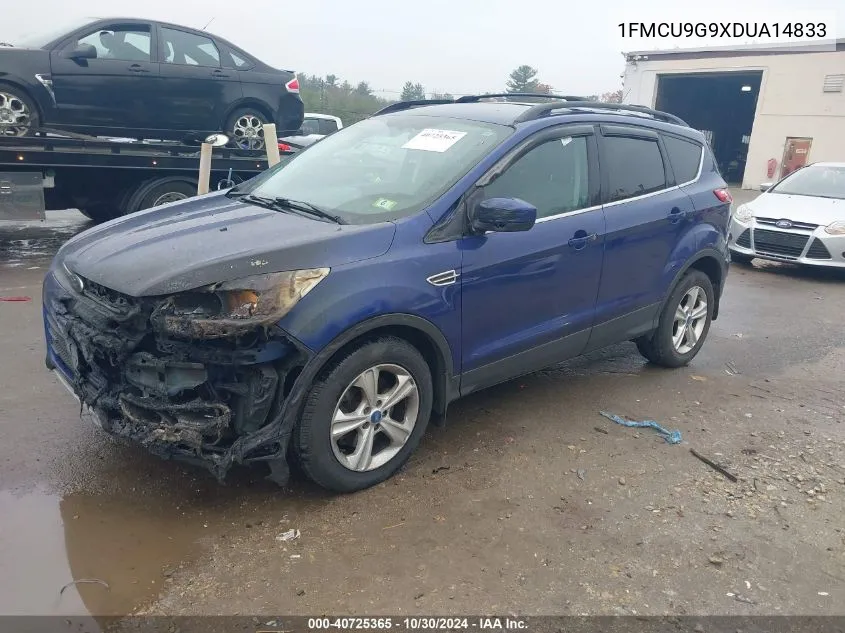 1FMCU9G9XDUA14833 2013 Ford Escape Se