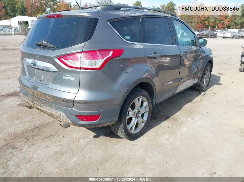 2013 Ford Escape Sel VIN: 1FMCU0HX1DUD33546 Lot: 40738657