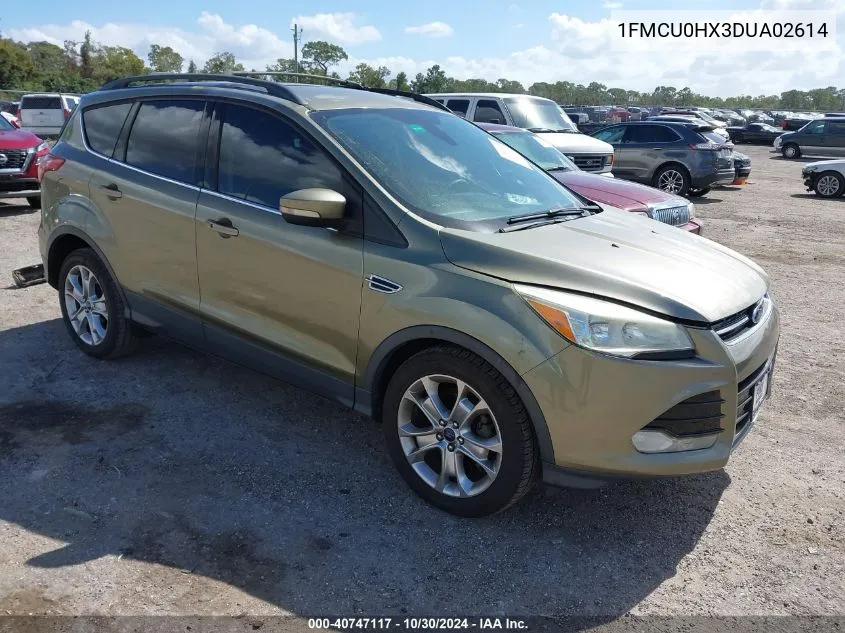 2013 Ford Escape Sel VIN: 1FMCU0HX3DUA02614 Lot: 40747117