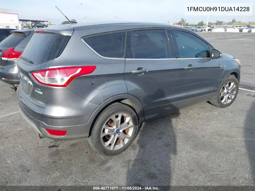 2013 Ford Escape Sel VIN: 1FMCU0H91DUA14228 Lot: 40771077