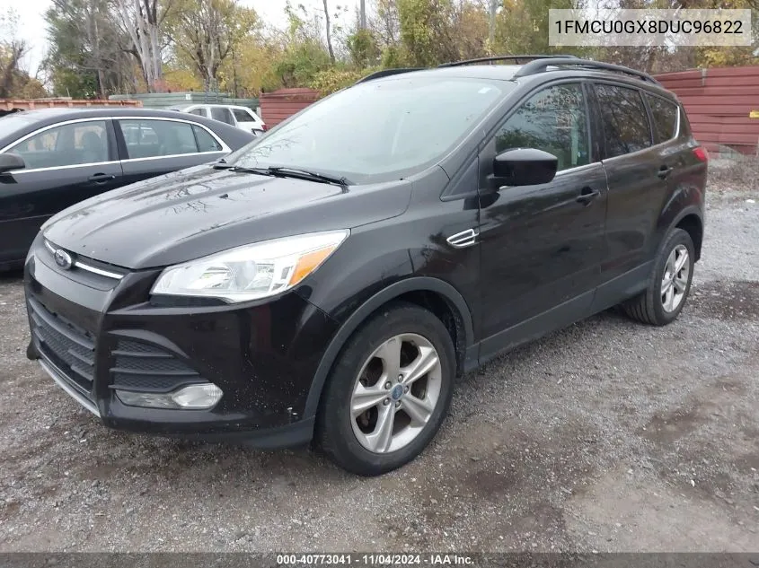 2013 Ford Escape Se VIN: 1FMCU0GX8DUC96822 Lot: 40773041