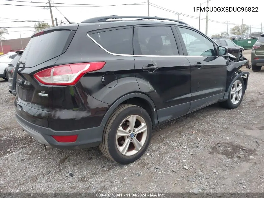 2013 Ford Escape Se VIN: 1FMCU0GX8DUC96822 Lot: 40773041