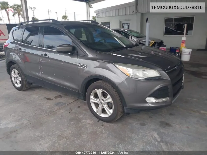 2013 Ford Escape Se VIN: 1FMCU0GX6DUD78810 Lot: 40773230