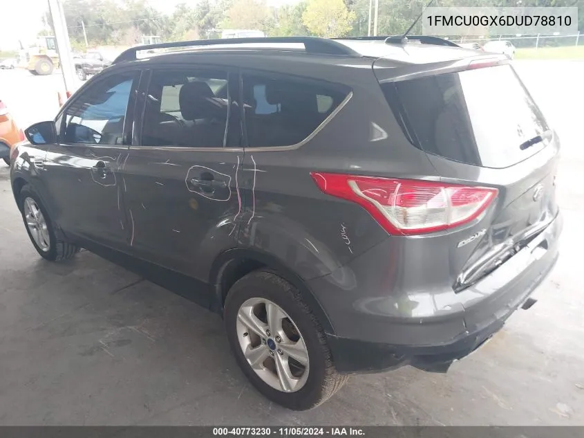 2013 Ford Escape Se VIN: 1FMCU0GX6DUD78810 Lot: 40773230