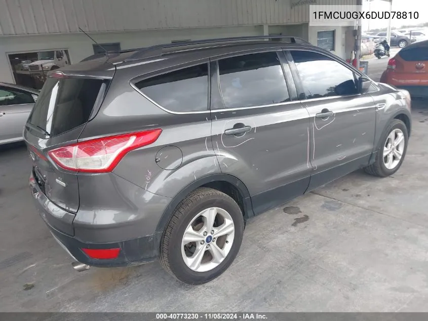 2013 Ford Escape Se VIN: 1FMCU0GX6DUD78810 Lot: 40773230