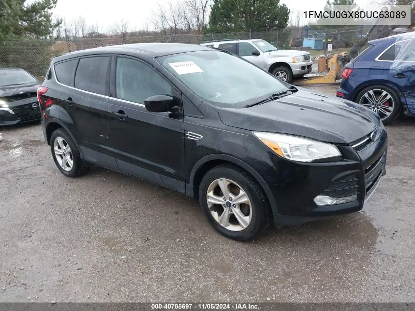 1FMCU0GX8DUC63089 2013 Ford Escape Se