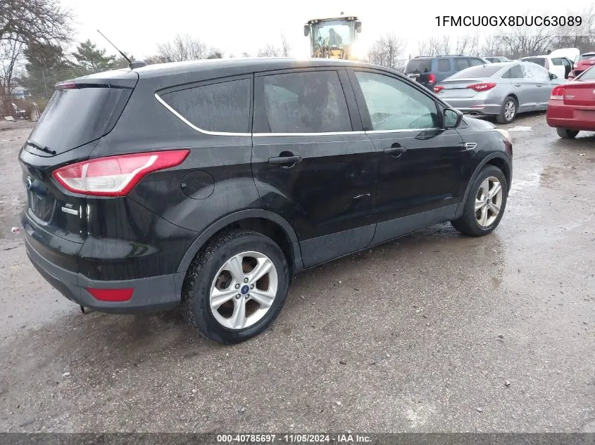 1FMCU0GX8DUC63089 2013 Ford Escape Se