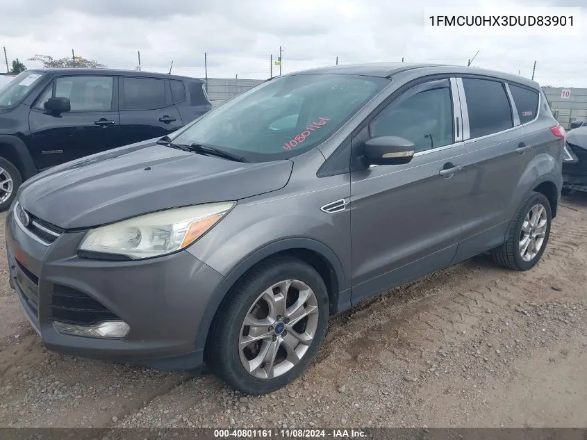 1FMCU0HX3DUD83901 2013 Ford Escape Sel