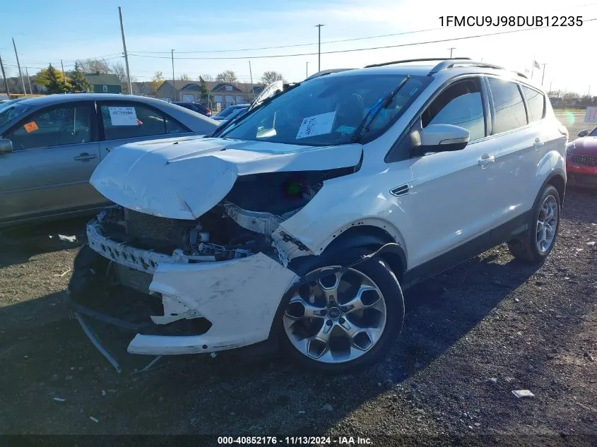 2013 Ford Escape Titanium VIN: 1FMCU9J98DUB12235 Lot: 40852176