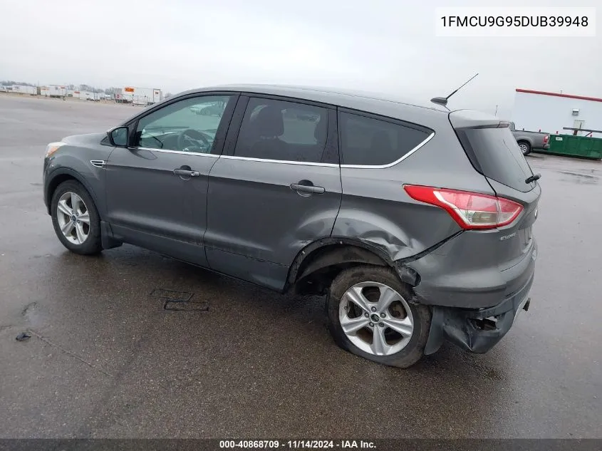 2013 Ford Escape Se VIN: 1FMCU9G95DUB39948 Lot: 40868709