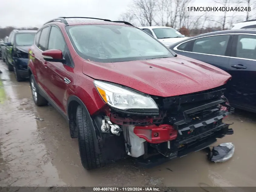 2013 Ford Escape Sel VIN: 1FMCU0HX4DUA46248 Lot: 40875271