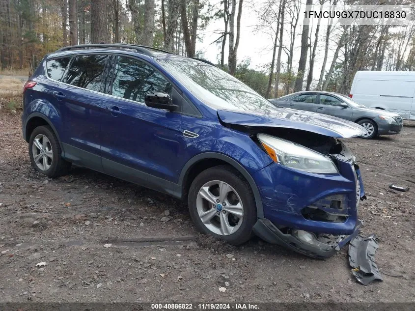 2013 Ford Escape Se VIN: 1FMCU9GX7DUC18830 Lot: 40886822