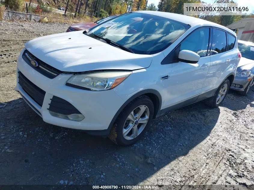 2013 Ford Escape Se VIN: 1FMCU9GX2DUA11696 Lot: 40908790