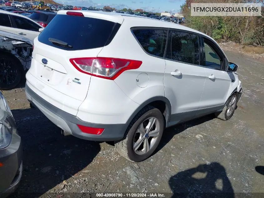 2013 Ford Escape Se VIN: 1FMCU9GX2DUA11696 Lot: 40908790