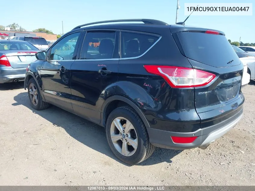 1FMCU9GX1EUA00447 2014 Ford Escape Se