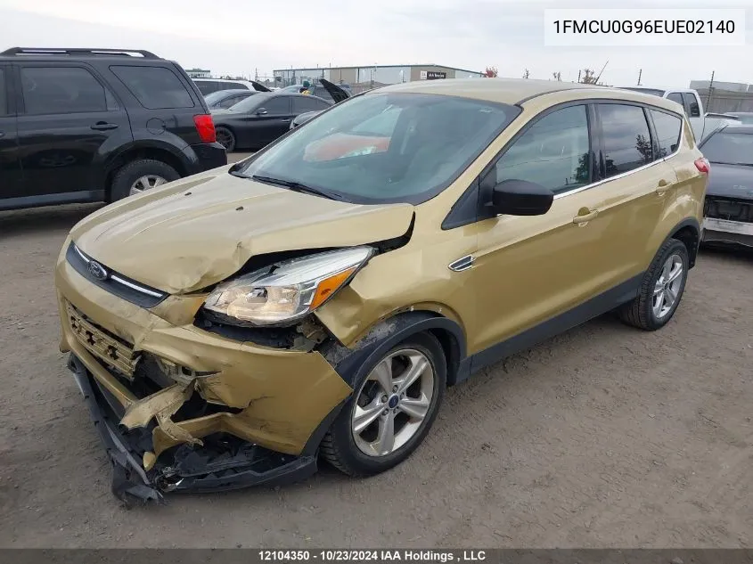 2014 Ford Escape VIN: 1FMCU0G96EUE02140 Lot: 12104350