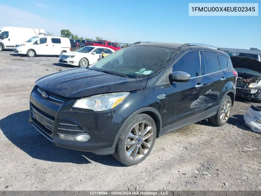 1FMCU0GX4EUE02345 2014 Ford Escape