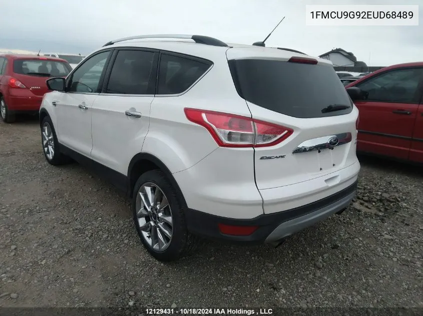 2014 Ford Escape Se VIN: 1FMCU9G92EUD68489 Lot: 12129431