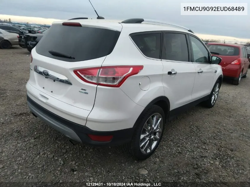 2014 Ford Escape Se VIN: 1FMCU9G92EUD68489 Lot: 12129431