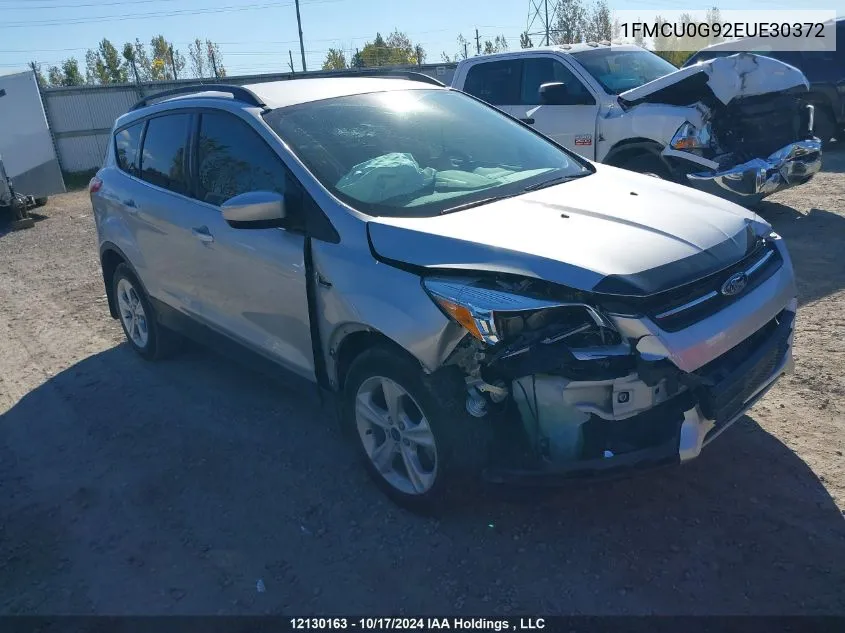 2014 Ford Escape Se VIN: 1FMCU0G92EUE30372 Lot: 12130163