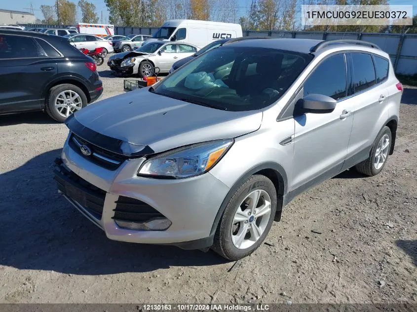 2014 Ford Escape Se VIN: 1FMCU0G92EUE30372 Lot: 12130163