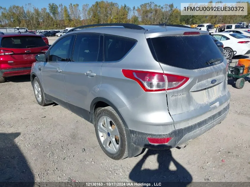 2014 Ford Escape Se VIN: 1FMCU0G92EUE30372 Lot: 12130163