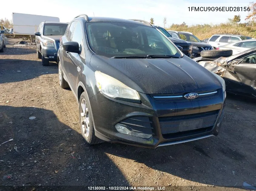 2014 Ford Escape Se VIN: 1FMCU9G96EUD28156 Lot: 12130302