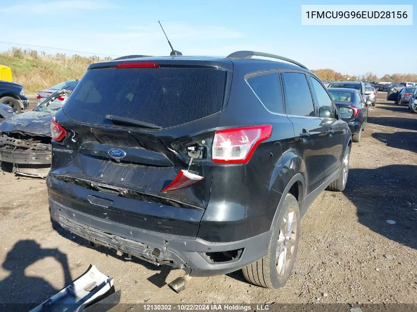 2014 Ford Escape Se VIN: 1FMCU9G96EUD28156 Lot: 12130302